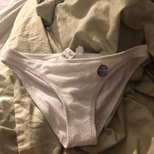 Brand new Aerie XS white bikini bottom